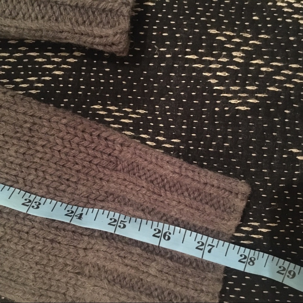 Kismet Zipper Sweater Purple Black Grey Size Med - Picture 11 of 11